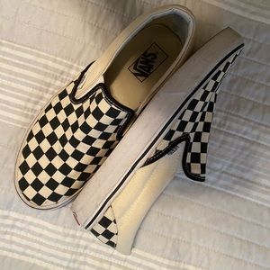 Checkered Vans